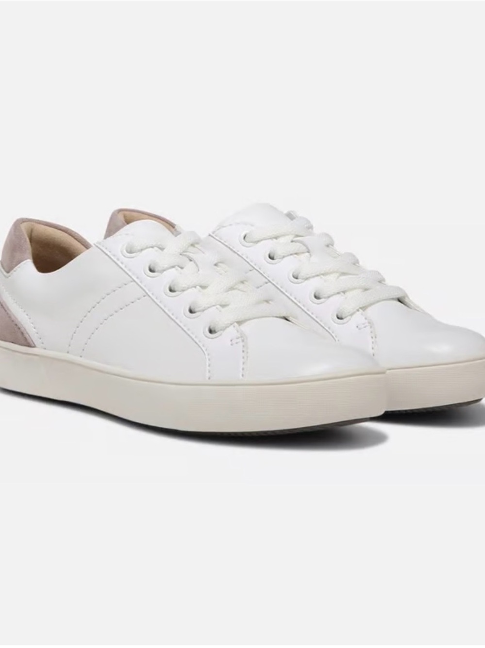 Naturalizer Morrison Sneakers with Tan Trim